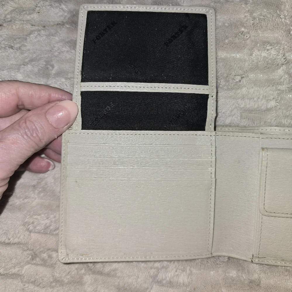 Yoshida & Co Porter Bifold mens Wallet. Light taupe EUC